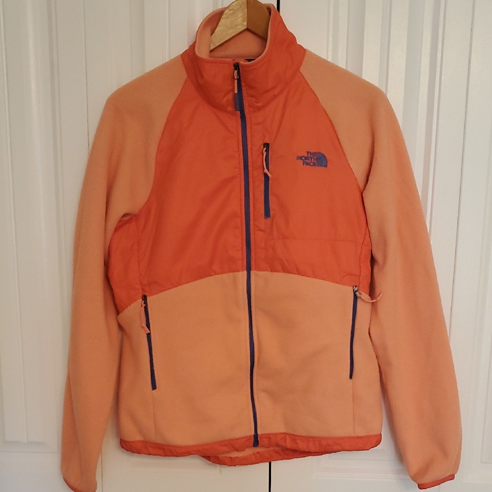 The North Face Women's Orange and Peach Performance Jacket